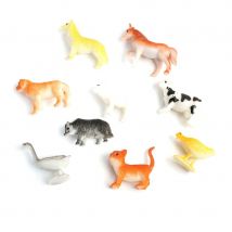 Figurine animaux de ferme, 4/5cm (X1)