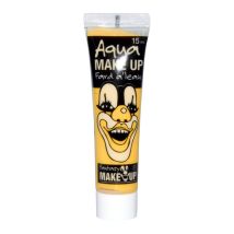 Fard à l'eau jaune en tube 15 ml (JAUNE)