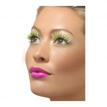 faux cils long jaune