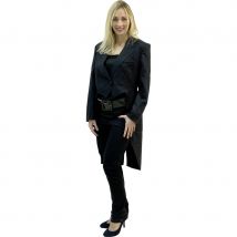 Frac gabardine noire pour femme (M)