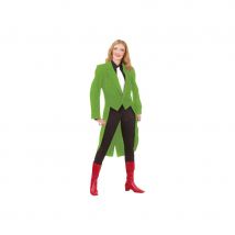 Frac gabardine verte pour femme (M)