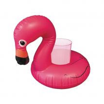 flamant rose porte goblet gonflable