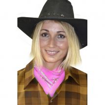 Foulard western rose (ROSE)