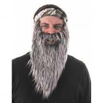 Grosse Barbe moustache grise