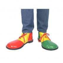 Grandes chaussures de clown pour adulte (Taille unique)