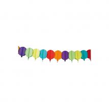 Guirlande de ballons multicolores en papier (4m)