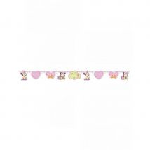 Guirlande de bébé Minnie rose pour fille, 1,5 m (Rose)