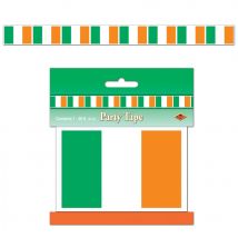 Guirlande de drapeaux Irlandais, 6m