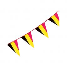 Guirlande de fanions drapeau Belge
