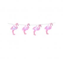 Guirlande de flamants rose lumineux, 140cm (Flamants rose)