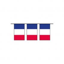 Guirlande drapeau français en plastique (France)