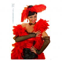 Gants de saloon en résille. Noir (NOIR)