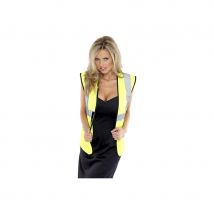 Gilet de sécurité jaune en lycra (Taille unique)