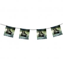 Guirlande en papier decor de pirates