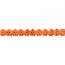 Guirlande halloween de citrouilles