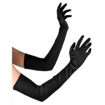 gants long noir (Noir)