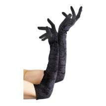 gants longs velour noir (noir)