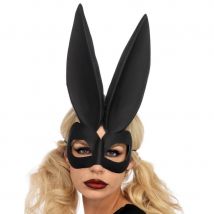 Grand masque de lapin noir