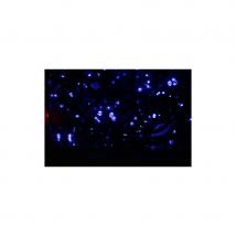 Guirlande solaire clignotante bleue de 5m (bleu)