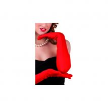 Gants stretch rouge (ROUGE)