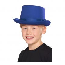 Haut de forme bleu pour enfant