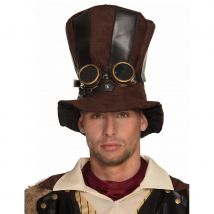 Haut de forme Steampunk lunette d'aviateur