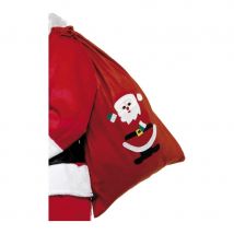 hotte sac père noel (Rouge)