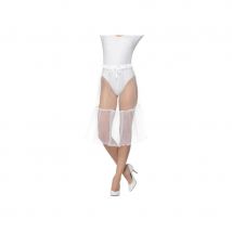 Jupon blanc mi long de Bavaroise (XS/L)