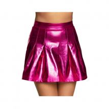 Jupe rose métallisée (Taille unique)