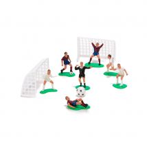 Kit de décoration gâteau thème football