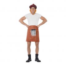 kilt écossais rouge (unique)