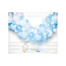 Kit pour arche de ballons bleu