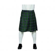 Kilt vert écossais pour homme (Taille unique)