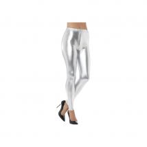 Legging argenté disco (S)