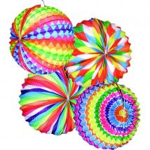 Lampion ballon bariolé