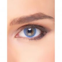 Lentilles bleu électrique (1 an)