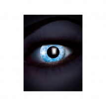 Lentilles bleues effet diamant UV (1 an)