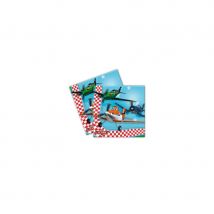 Lot de 16 serviettes planes, Disney (Serviettes)