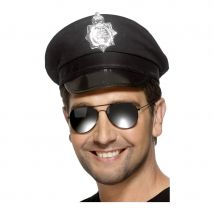 lunettes d'aviateur noires