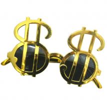 Lunettes dollars dorés