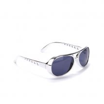 Lunettes Elvis monture argentée