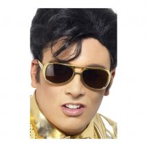 lunettes elvis presley or (Dorée)