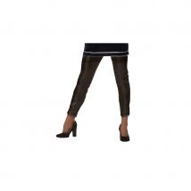 Leggings en simili noir (S (36))