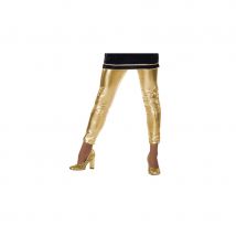 Leggings en simili or (XL (44))