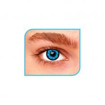 Lentilles fleur bleu manga (1 mois)
