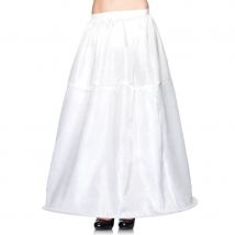 Long jupon avec cerceau (Taille unique)