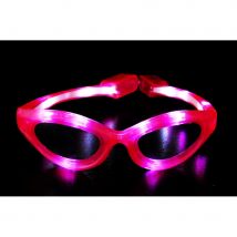 Lunettes lumineuses rose (144) (ROSE)