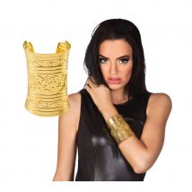 Large manchette egyptienne dorée (Doré)