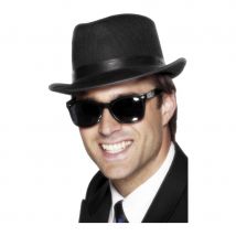 lunettes noires années 50 (Noir)