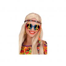 Lunettes peace and love (Multicolores)